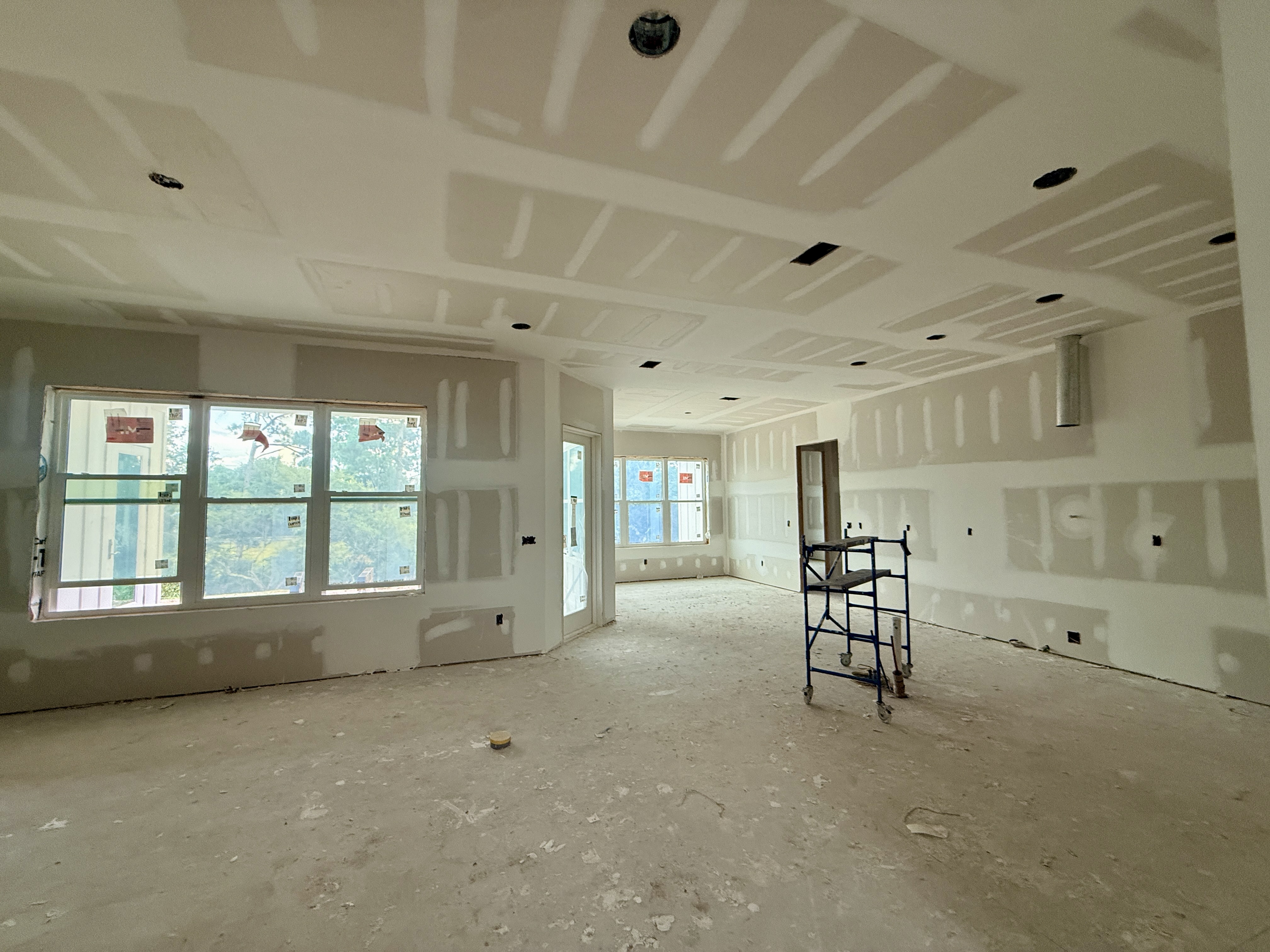 Sheetrock July 167 Ono Island New Construction